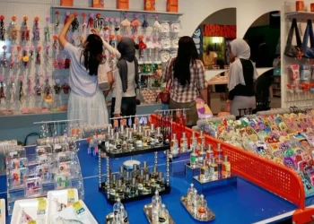 Toko Skwero yang menjual perintilan lucu di Kayutangan Malang. (Foto: Instagram @skwero_)