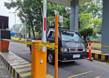 TKP perusakan portal Bendungan Lahor. Foto: Aisyah Nawangsari Putri