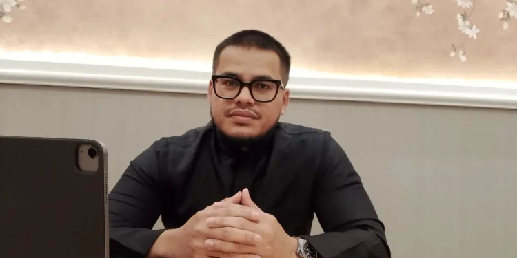 Direktur Lafayette, Umar Tarsum mengungkap modus bill gantung dalam kasus pencurian di tempatnya. (Foto/M Sholeh)