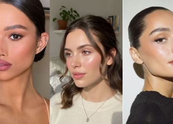 Illustrasi jenis finish makeup, mulai dari matte, glowy, dan satin. (Foto: Pinterest)
