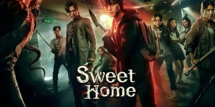 Salah satu drakor monster yang berjudul Sweet Home. (Foto: Pinterest)