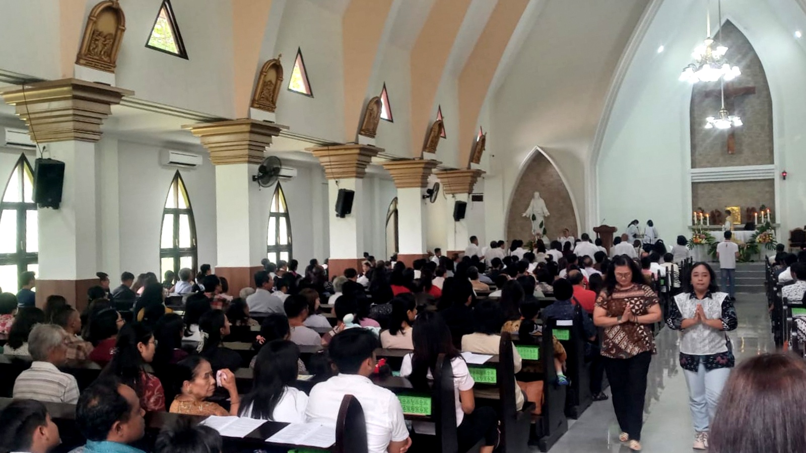 Suasana Paskah di ITN Malang. Foto/dok ITN Malang