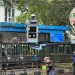Proses pengecatan Halte Veteran 2 pada Sabtu, (25/04/2026). Foto/dok