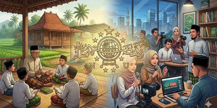 Ilustrasi NU Perkotaan. Foto/dok