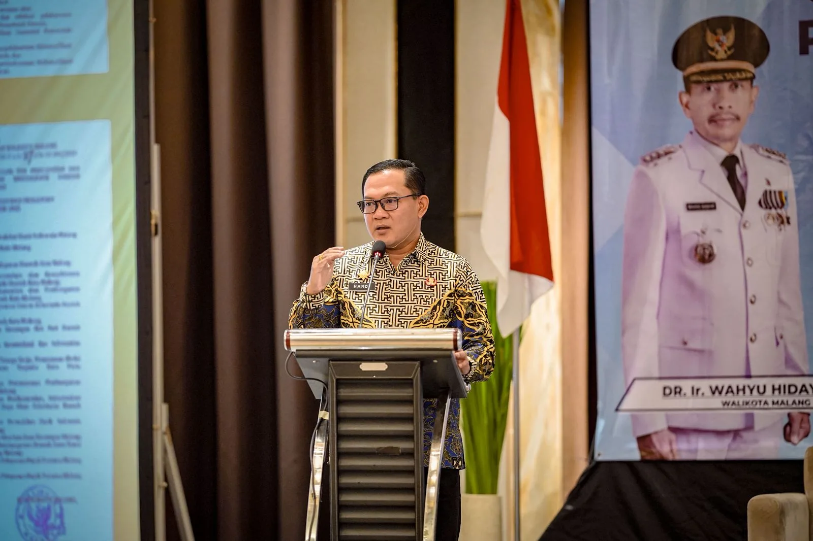 Kepala Bapenda Kota Malang, Dr. Handi Priyanto, AP, S.Sos, M.Si. Foto/dok