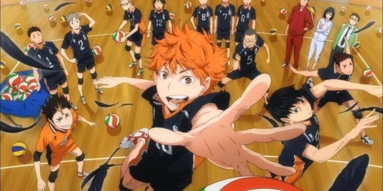 Haikyuu, salah satu anime sport paling legend dan masih hype sampai saat ini (Foto: Pinterest @naufal)