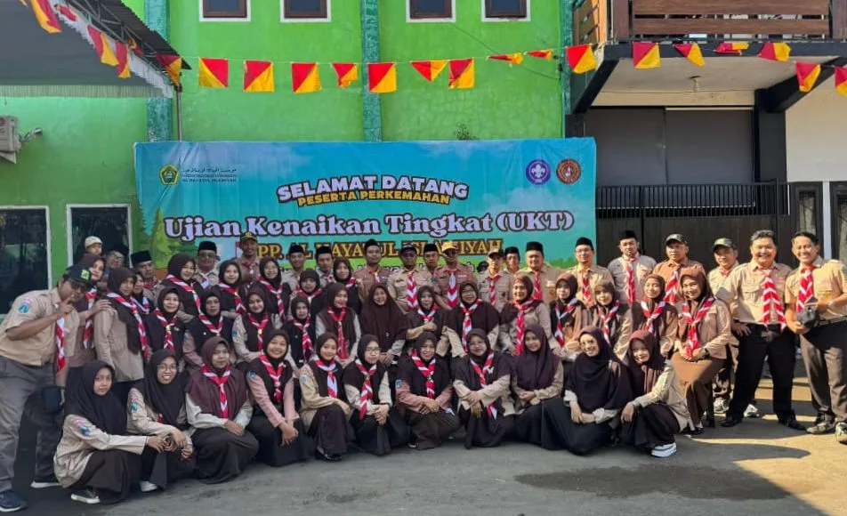 Kegiatan kepramukaan pelajar Al Hayat Malang jelang Harlah ke-67. (Foto/ist)