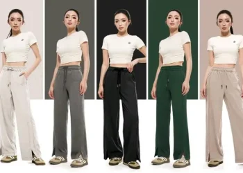 Salah satu model celana olahraga dengan model loose pants dari brand KKTOP (Foto: Tokopedia @KKTOP)