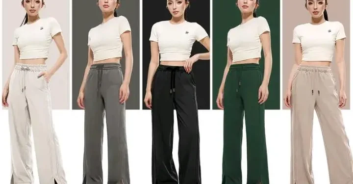 Salah satu model celana olahraga dengan model loose pants dari brand KKTOP (Foto: Tokopedia @KKTOP)