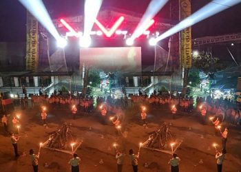 Kegiatan kepramukaan pelajar Al Hayat Malang jelang Harlah ke-67. (Foto/ist)