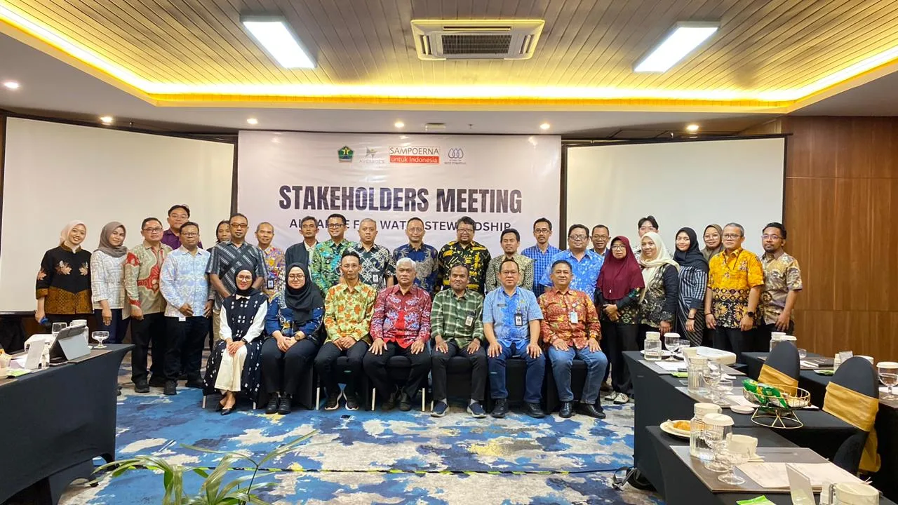 Kegiatan Stakeholder Meeting Alliance for Water Stewardship (AWS) 2026. Foto/dok