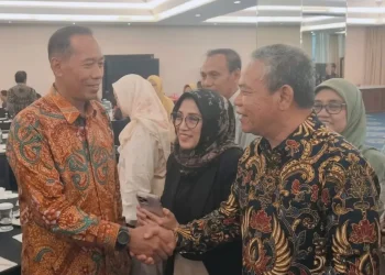 Rektor Unikama, Dr. Sudi Dul Aji, M.Si., saat menghadiri Rakornas ALPTKSI 2026 di Jakarta (dok. Unikama)