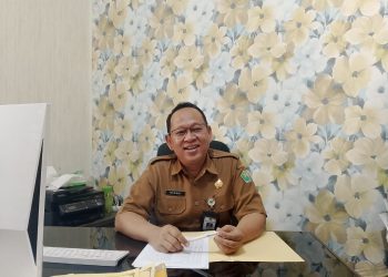 Kepala Bidang Tata Lingkungan DLH Kota Malang, Tri Santoso. (Foto/M Sholeh)