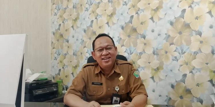 Kepala Bidang Tata Lingkungan DLH Kota Malang, Tri Santoso. (Foto/M Sholeh)