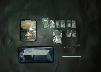 Barang bukti yang diamankan polisi dari tersangka pengedar sabu di Wajak. Foto: Polres Malang