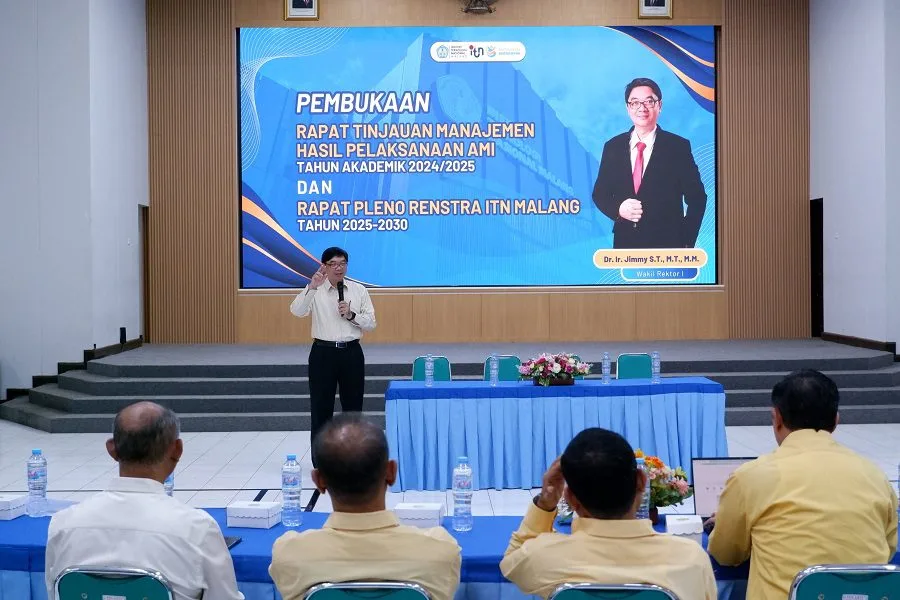 Rapat RTM dan Renstra ITN Malang. Foto/dok. ITN Malang