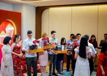 Momen Sangjit di Atria Hotel Malang. Foto/dok