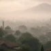 Prakiraan cuaca Malang, terutama di Kota Malang pada hari Jumat, 17 April 2026 diperkirakan dalam kondisi udara kabur. /Foto: Ilustrasi dibuat dengan AI