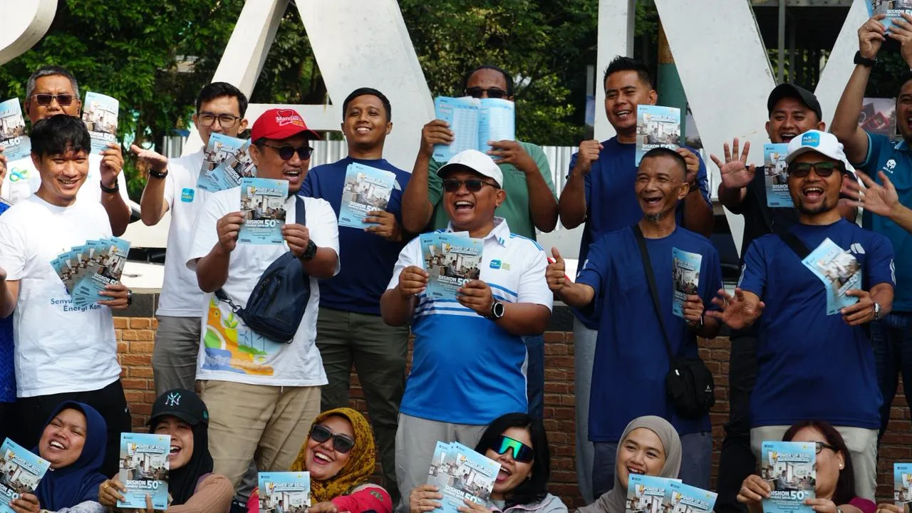 Konvoi kendaraan listrik dari seluruh Unit Layanan Pelanggan (ULP) di lingkungan UP3 Malang. Foto/dok 