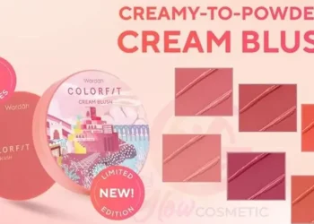 Wardah Colorfit Cream Blush, salah satu blush on cream lokal tahan lama dengan harga terjangkau. (Foto: Pinterest)