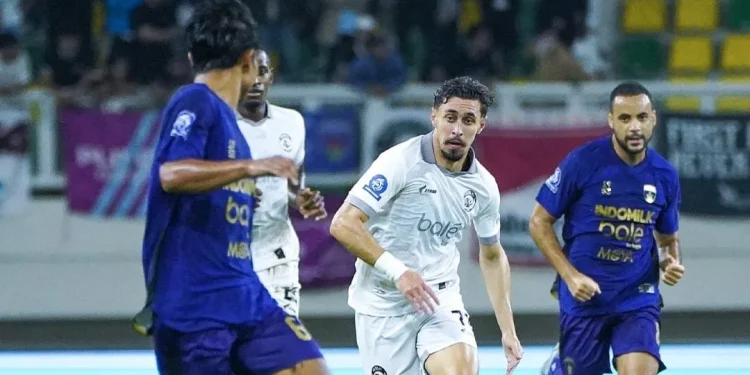 Fakta menarik laga Persita Tangerang vs Arema FC yang berakhir dengan kemenangan tipis 0-1 bagi Singo Edan. /Foto: Instagram @aremafcofficial.