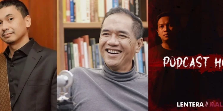 Rekomendasi podcast viral dengan berbagai pilihan tema untuk temani kegiatanmu (Foto: Pinterest)
