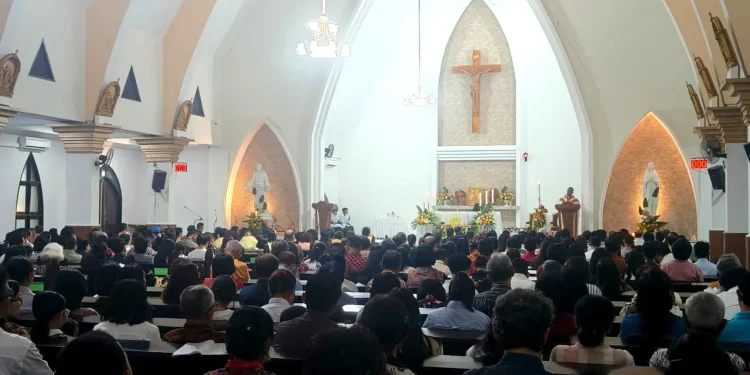 Suasana Paskah di ITN Malang. Foto/dok ITN Malang