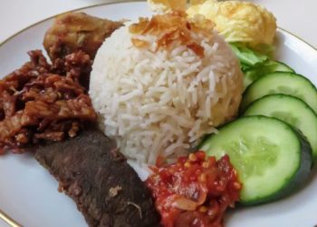 nasi empal di Malang