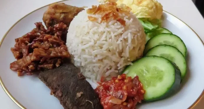 nasi empal di Malang
