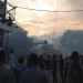 Gudang tembakau terbakar