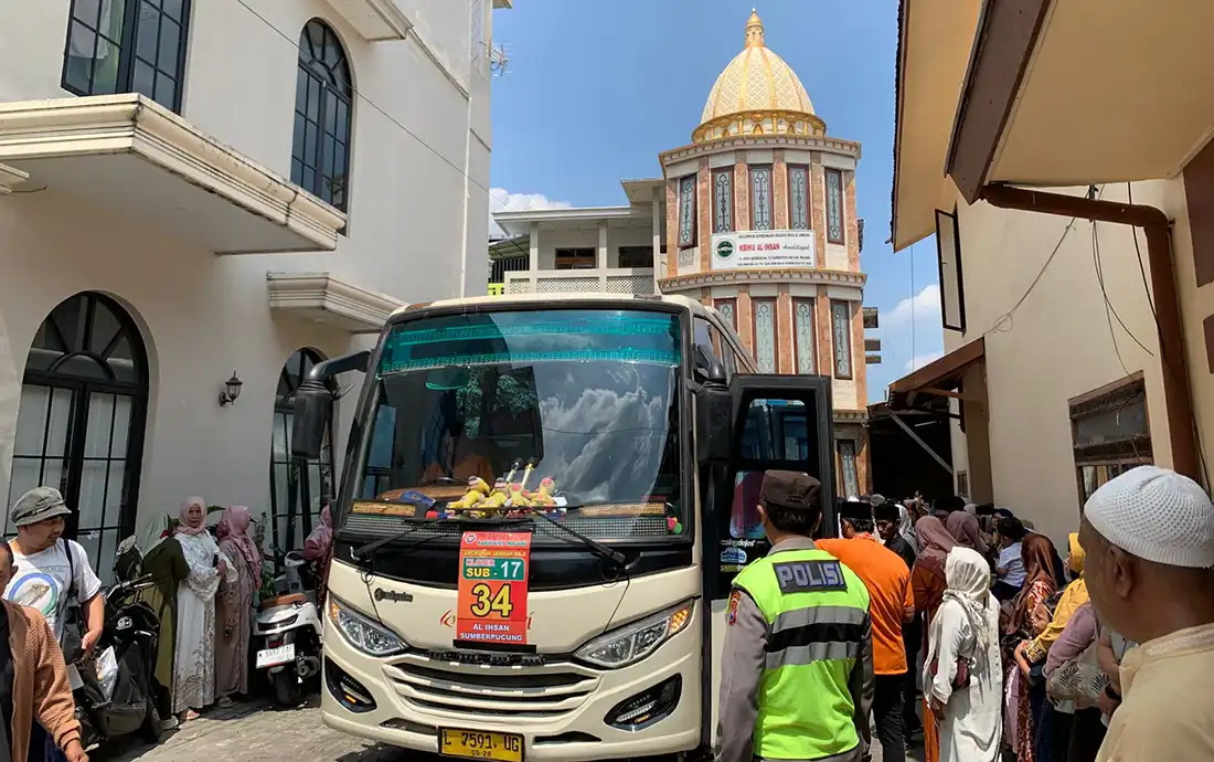 Bus keberangkatan