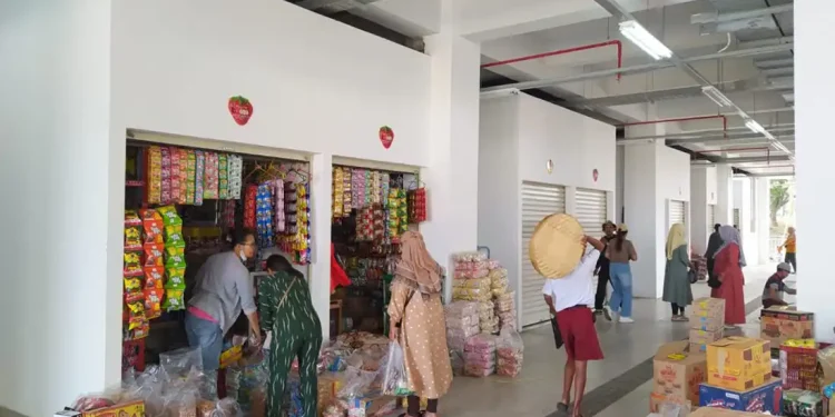 Jual beli kios pasar Among Tani