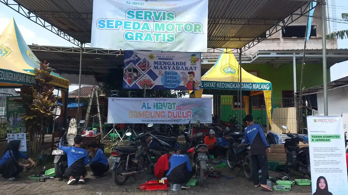 Servis motor gratis