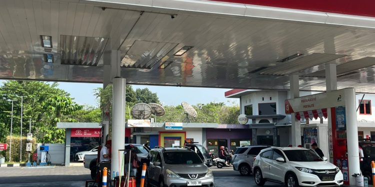 Update harga terbaru BBM di SPBU Pertamina dan swasta per awal Mei 2026. /Foto: Tugumalang.id/Bagus Rachmad Saputra.