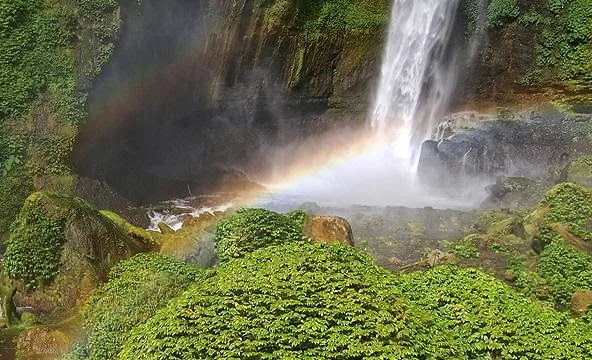 Keindahan Coban Pelangi. (Foto: Portal Resmi Kabupaten Malang)