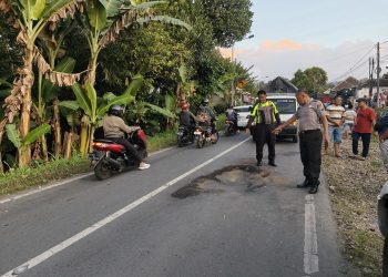 Lokasi terjadinya kecelakaan di Sumbermanjing Wetan. Foto: Satlantas Polres Malang