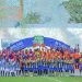 Juara KU 10 dan KU 12 MLSC Malang 2026 berselebrasi. (Foto/dok. MLSC Malang)