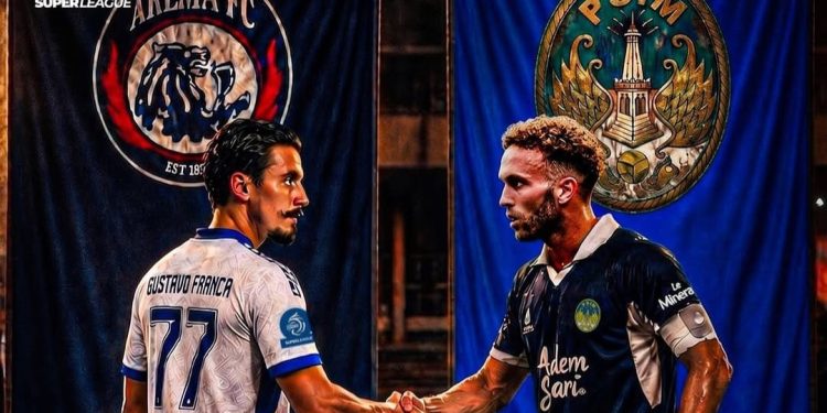 Fakta menarik Arema FC vs PSIM Yogyakarta di pekan ke-34 BRI Super League 2025/2026. /Foto: Instagram @aremafcofficial.