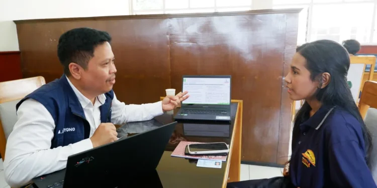 Uji sertifikasi kompetensi bagi lulusan ITN Malang. Foto/dok. ITN Malang