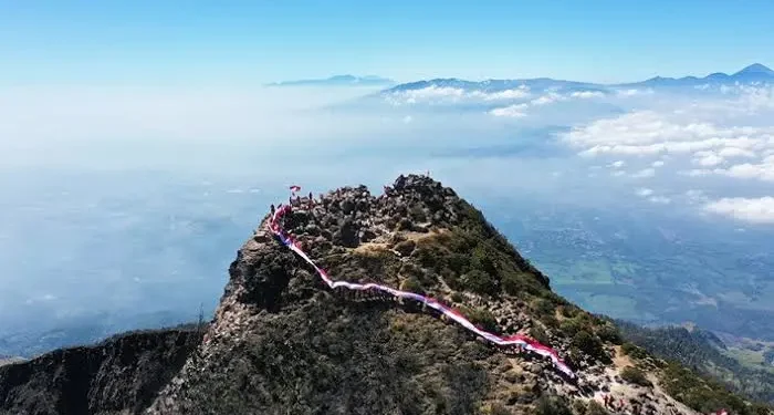 Ilustrasi jalur pendakian Gunung Arjuno. Foto: Dok. Tahura Raden Soerjo