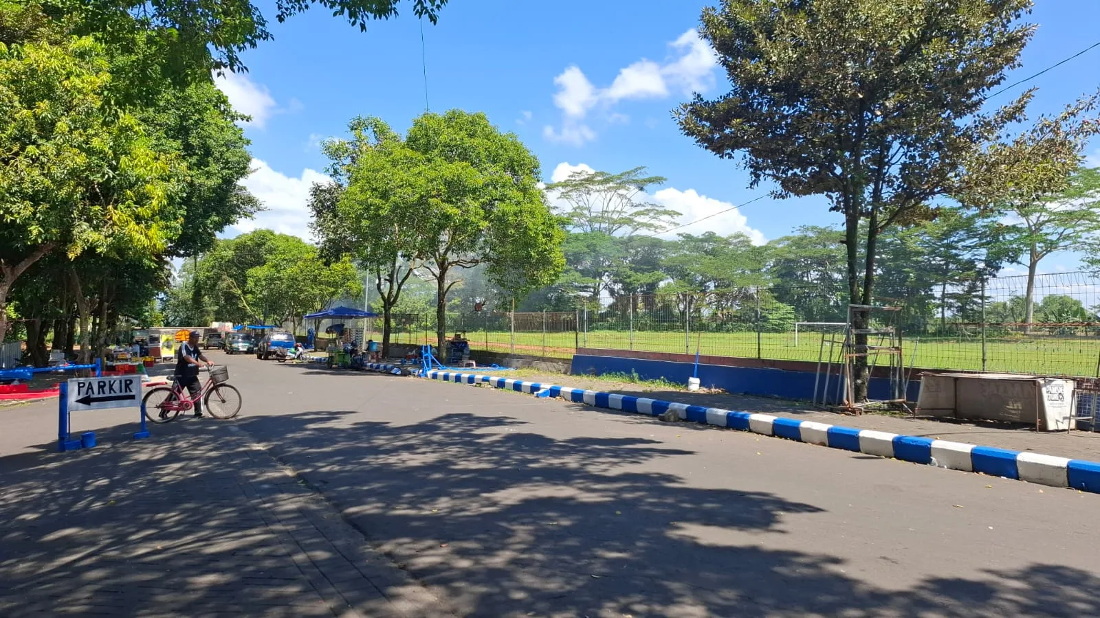 Lokasi pembangunan Alun-alun Kepanjen. Foto: Aisyah Nawangsari Putri