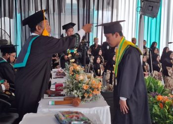 Prosesi wisuda Universitas Al Qolam Malang. Foto: Aisyah Nawangsari Putri