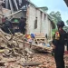 Kondisi rumah di Singosari yang hancur akibat ledakan diduga petasan. Foto: Polsek Singosari