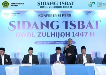 Kementerian Agama RI tetapkan Hari Raya Idul Adha 2026 jatuh pada hari Rabu, 27 Mei 2026. /Foto: Tangkapan layar YouTube Kementerian Agama RI