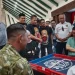 Momen pimpinan Forkopimda Malang Raya beradu strategi di meja kompetisi Domino Demokrasi 2026. (Foto/M Sholeh)