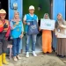 PLN UP3 Malang bersama ULP Malang berikan bantuan penyambungan listrik kepada masyarakat lewat program Light Up The Dream. /Foto: Dok. PLN UP3 Malang.