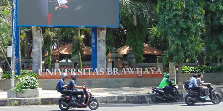 Top 10 kampus terbaik di Indonesia versi H-index Ad Scientific tahun 2026, salah satunya Universitas Brawijaya (UB). /Foto: Tugumalang.id/Bagus Rachmad Saputra.