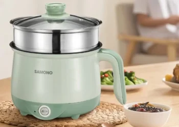 Panci Listrik Samono SW-DG01P. (Foto: Shopee/ Ufo Electronika & Furniture Official Shop)