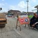 Pengerjaan ruas jalan Gondanglegi-Balekambang. Foto: Aisyah Nawangsari Putri