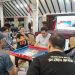 Pertandingan semifinal Kompetisi Domino Demokrasi 2026 (M Sholeh)